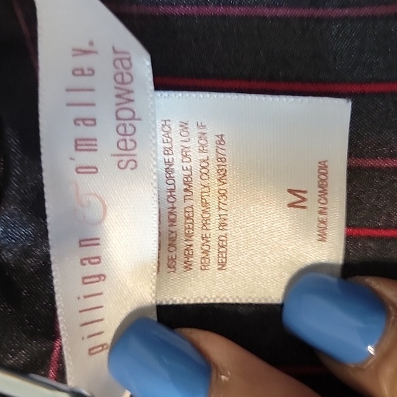 Striped Purple Pajama Set - Picture 3 of 6